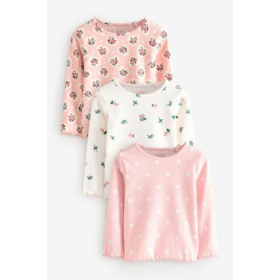 T-shirt   manches longues lot de 3 NEXT