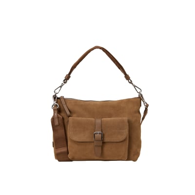 Sac Hobo modèle Caren en cuir de vachette velours souple MARC O'POLO
