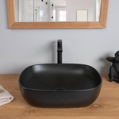 Vasque en céramique rectangle 50 cm PHÉBIE WANDA COLLECTION
