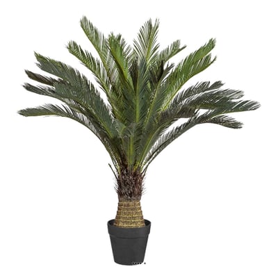 Palmier Artificiel Cycas H 130 cm en pot ARTIFICIELLES