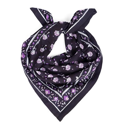 Petit Foulard en coton imprimé AARTI BINDI ATELIER