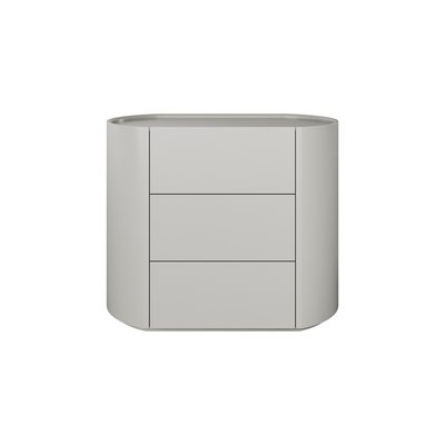 Комод 3 ящика из шпона березы, ширина 90 см SO'HOME
