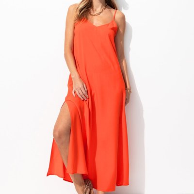 Robe longue à fines bretelles PROMOD