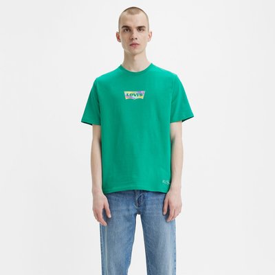 T-shirt ample logo métallisé col rond LEVI'S