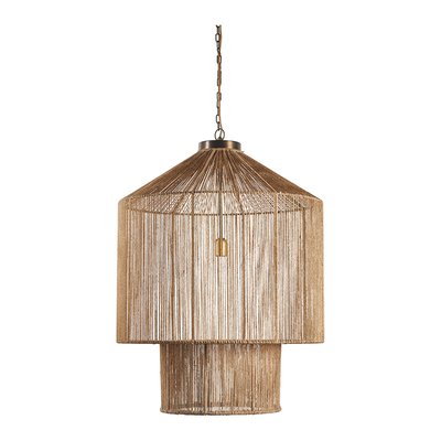 Suspension en jute - GM BLANC D’IVOIRE