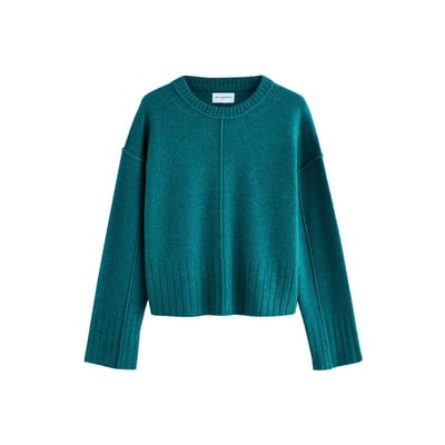 Pull ras du cou laine d'agneau NEXT