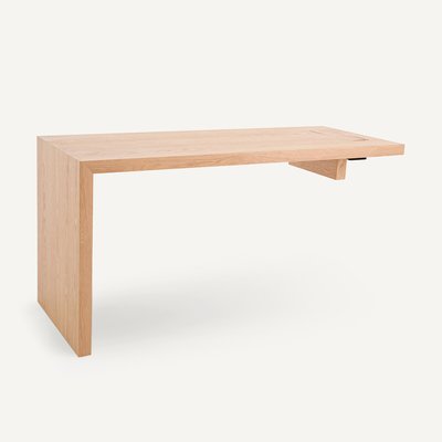Schreibtischplatte mit Fuss Mikube, Eiche, B. 150 cm AM.PM