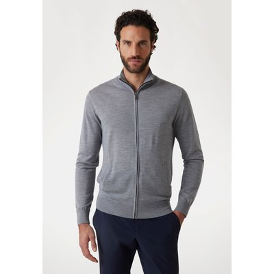 Pull Cardigan Laine À Glissière GUESS