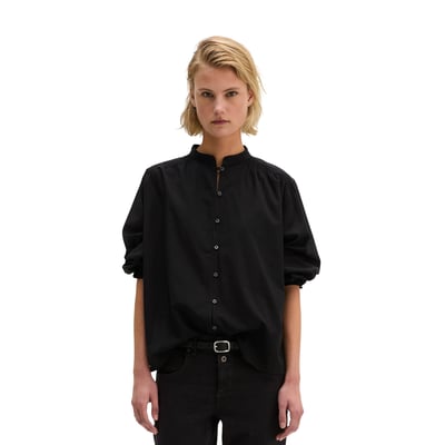 Blouse relaxed en voile de coton doux MARC O'POLO