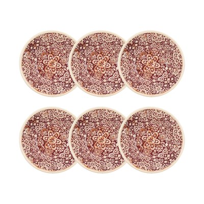 Lot de 6 coupelles en grès 16cm, FOLLY NOVASTYL