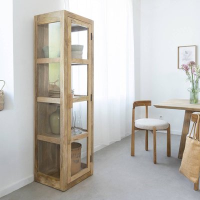 Vitrine en bois de manguier  JULIET MADE IN MEUBLES 