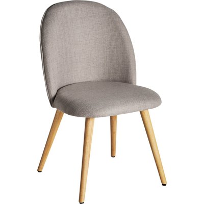 Chaise moderne en bois d'hévéa (lot de 2) Lula RECOLLECTION