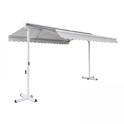 Store double pente avec coffre 3x4m, DELGADA OVIALA