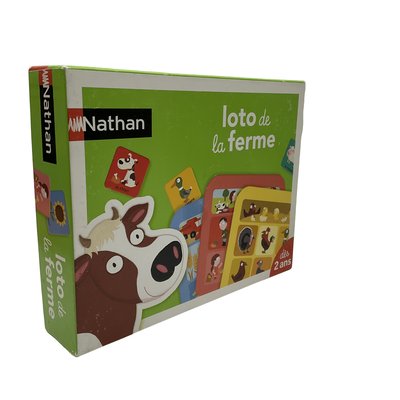 Le loto de la ferme - Bon état NATHAN