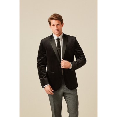 Blazer En Velours Coupe Slim NEXT