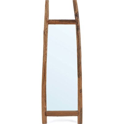 Miroir sur pied en teck Bazar Bizar RECOLLECTION