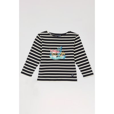 Marinière en coton épais KIDS OCEAN ARMOR-LUX