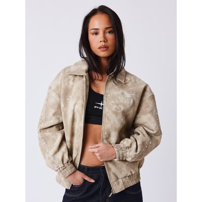 Veste en simili cuir Edgy PROJECT X