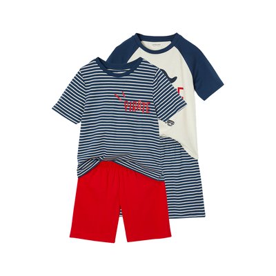 Lot 2 pyjashorts pirate VERTBAUDET