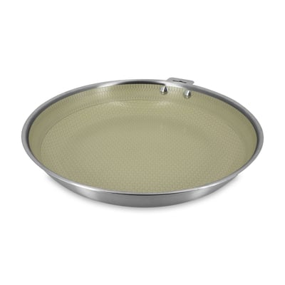 Poêle 28cm en acier inoxydable, AGLAE MENASTYL