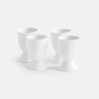 Lot de 4 coquetiers, porcelaine, Atola LA REDOUTE INTERIEURS