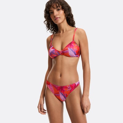 Braguita de bikini tipo brasileña, estampado Tropical LA REDOUTE COLLECTIONS