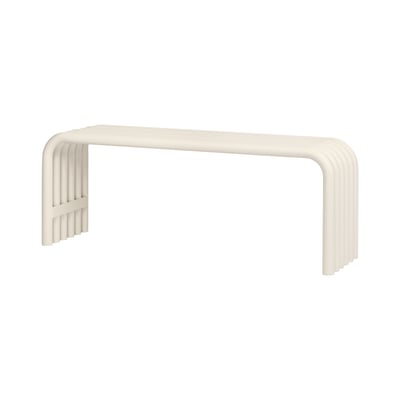 Banc d'extérieur en acier galvanisé NOKK NOO.MA