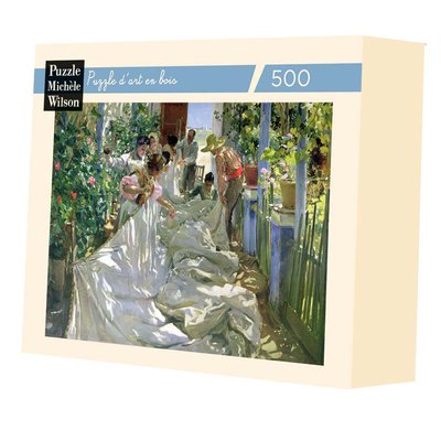 En cousant la voile de Sorolla PUZZLE MICHELE WILSON