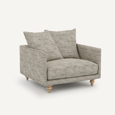 Sillón chevron jaspeado, Lazare AM.PM