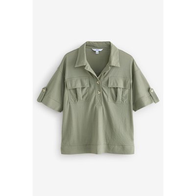 Chemise droite manches courtes à poche NEXT