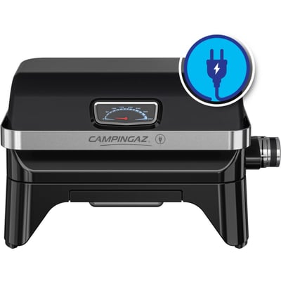 Barbecue électrique attitude 2GO noir à poser, 48x26 cm CAMPINGAZ