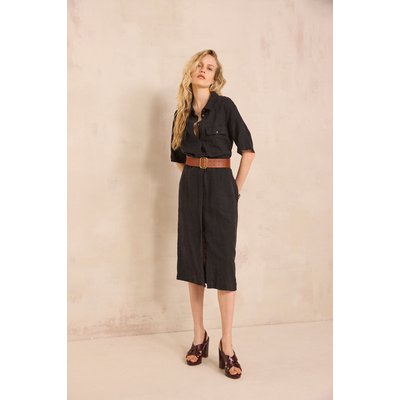 Robe fluide en lin droit BETANIE Maison 123