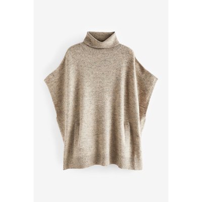 Pull col roulé texturé style poncho NEXT