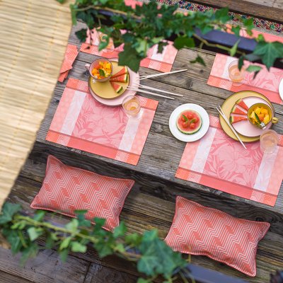 Set de table en Coton, NATURE URBAINE LE JACQUARD FRANCAIS