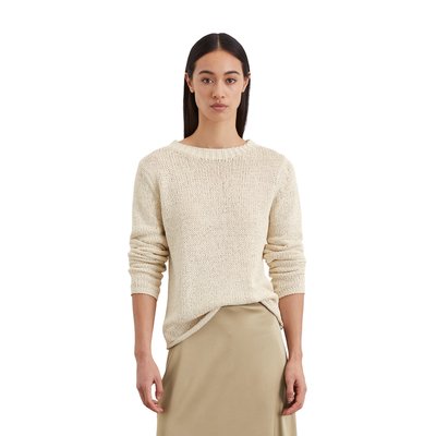 Pull en maille slim en mélange de coton organique MARC O'POLO