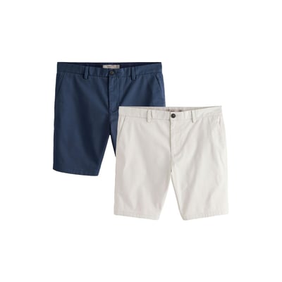 Short chino stretch, lot de 2 NEXT