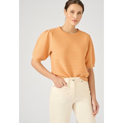 Pull rayé ajouré maille ottoman DAMART