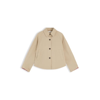 Trench court boutonné TOMMY HILFIGER