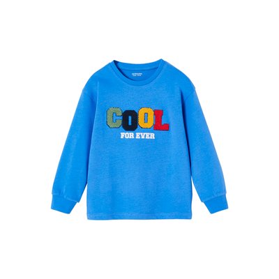 T-shirt cool ENJOY UNIVERSITY VERTBAUDET