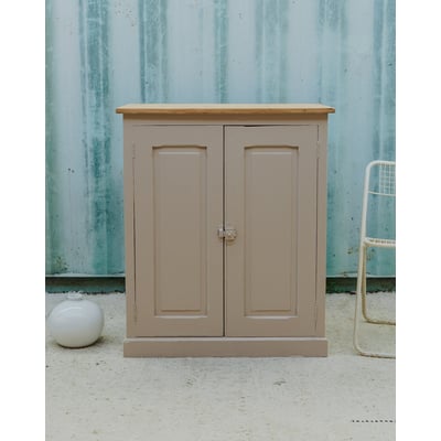 Petit buffet en bois beige Gilbert N°1907 - Bon état DEBONGOUT