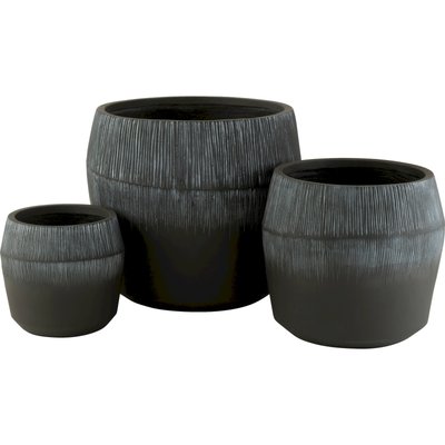 Cachepot en argile  finition artisanale style moderne RECOLLECTION
