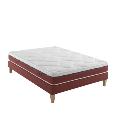 Ensemble matelas 100% latex, sommier et pieds Crépuscule 600 SOMEO