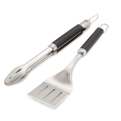 Ustensile barbecue pince et spatule WEBER