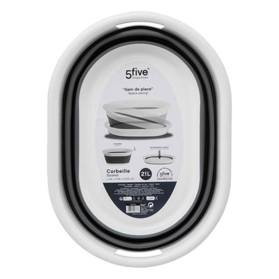 Corbeille à linge pliable 21L 5FIVE SIMPLY SMART