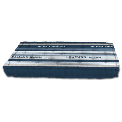 Coussin de Palette matelasse Ocean DOUCEUR D'INTÉRIEUR