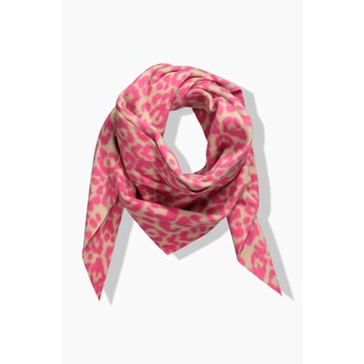 Écharpe en polaire motif léopard ULLA POPKEN
