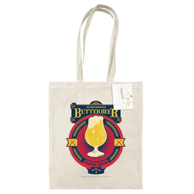 Tote bag BUTTERBEER CREAM HARRY POTTER