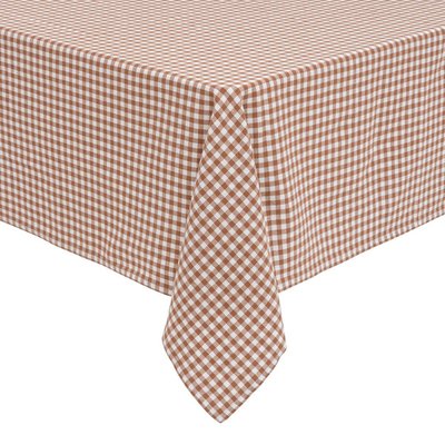 Nappe Rectangulaire Vichy Floral Collection 150x250  Coton ATMOSPHERA
