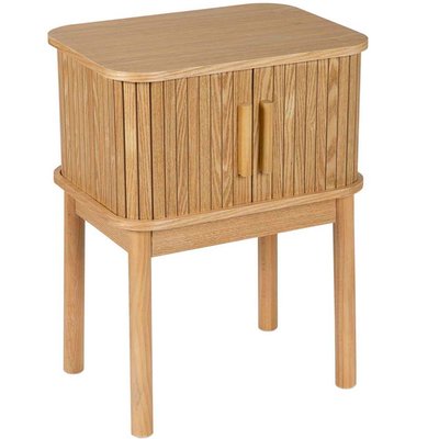 Table de chevet en frêne et pin 40x30x53cm WADIGA