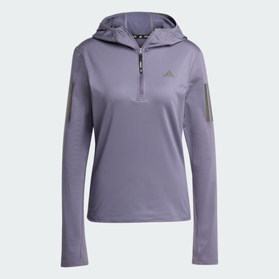 Sweat-Shirt À Capuche Demi-Zip Hiver Own The Run Sweat-Shirt À Capuche Demi-Zip Hiver Own The Run adidas Performance
